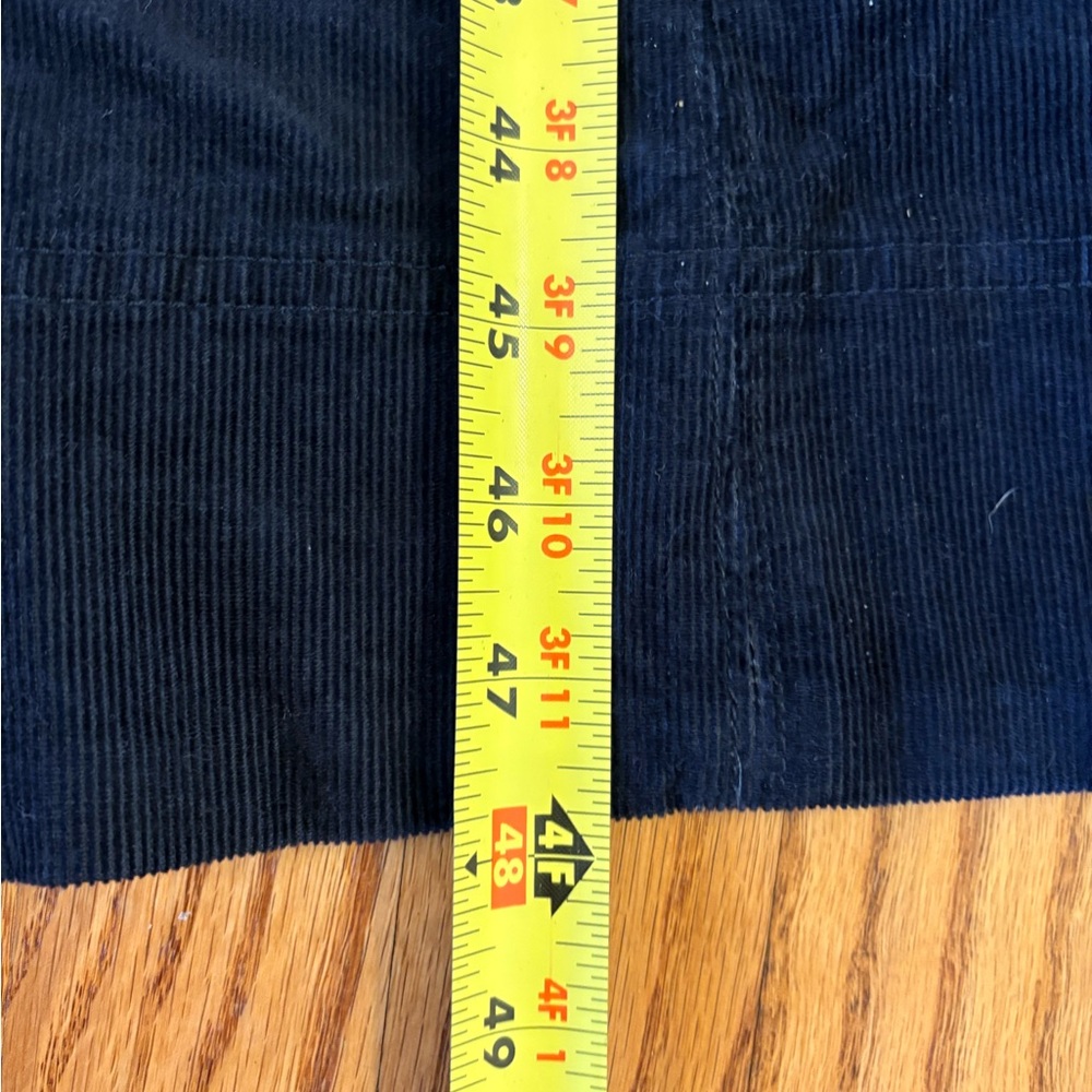 Boden Dark Blue Amanda Cord Midi Dress - Picture 7 of 13